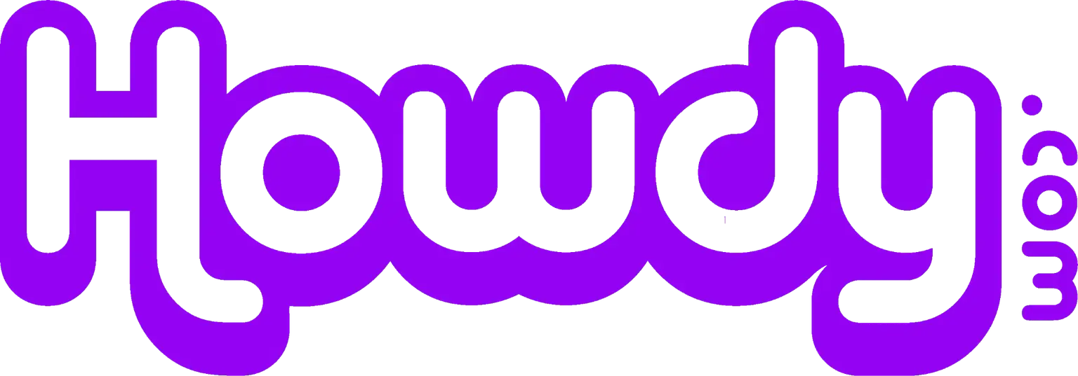 Incorrect outlined Howdy logo